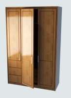 Tủ áo 2 buồn